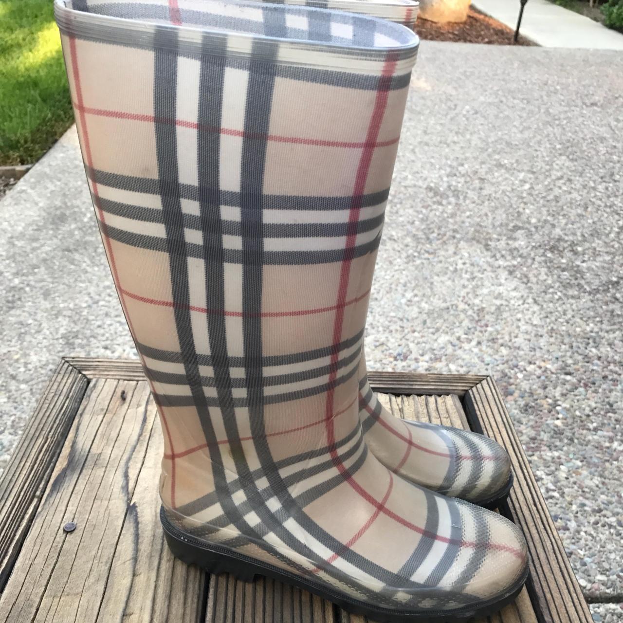 burberry rain boots 2018